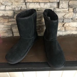 Black UGG boots